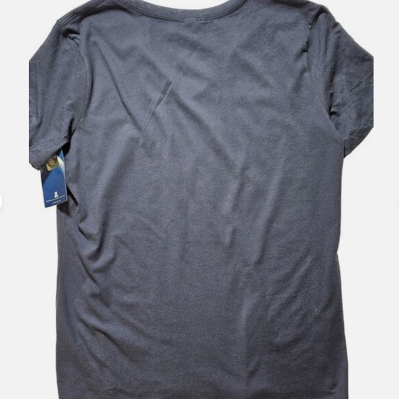 Dallas Cowboys Shirt Womens Large Navy Blue NFL Football V-Neck Script Star Tee - Picture 8 of 8